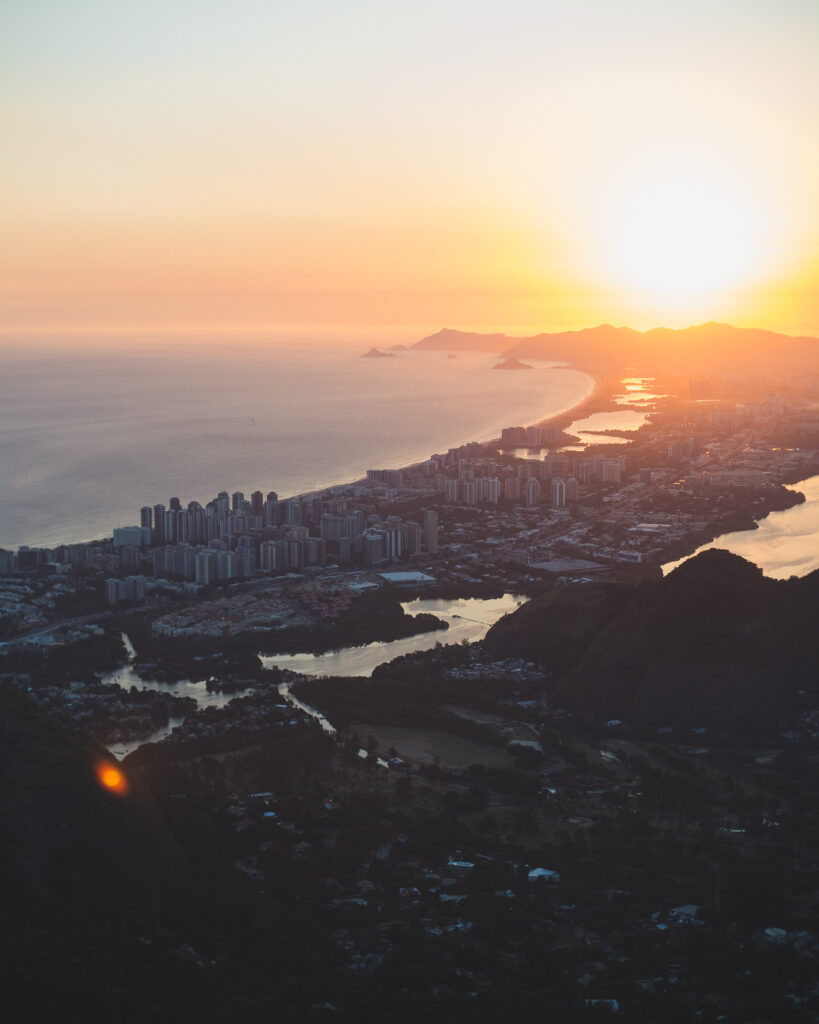 atardecer en pedra bonita